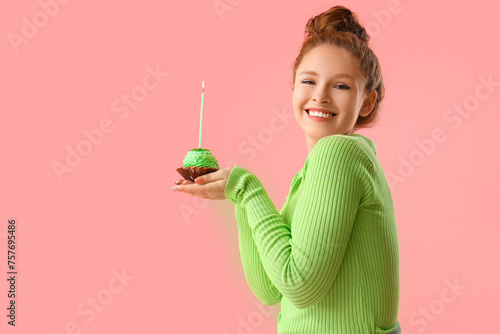 Beautiful young happy woman...