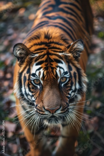 Tiger head photo for stunning phone wallpaper © Matthew
