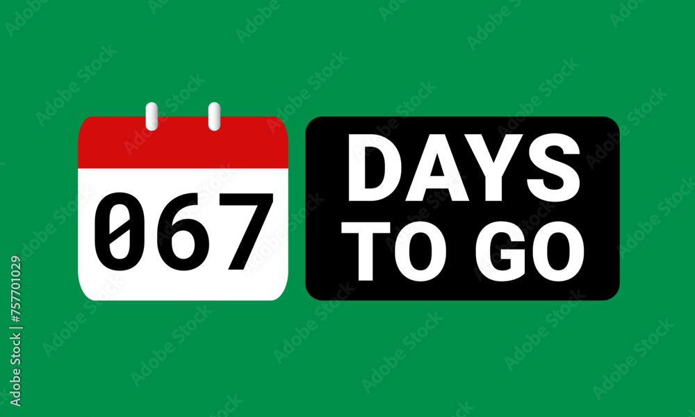 67 days to go last countdown. sixty seven days go sale price offer promo deal timer, 67 days only 67 days to go last countdown. sixty seven days go sale price offer promo deal timer, 67 days only