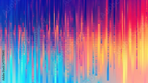 Colorful glitch background  expresses fun. Suitable for designing products for teenagers. Music websites or event