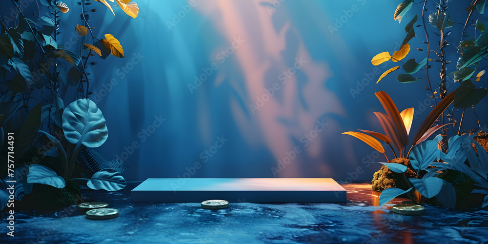 3d background products display podium platform background with ...