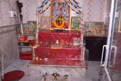 Canvas Print Temple Hindu religion Sanatan Dharam God Ram