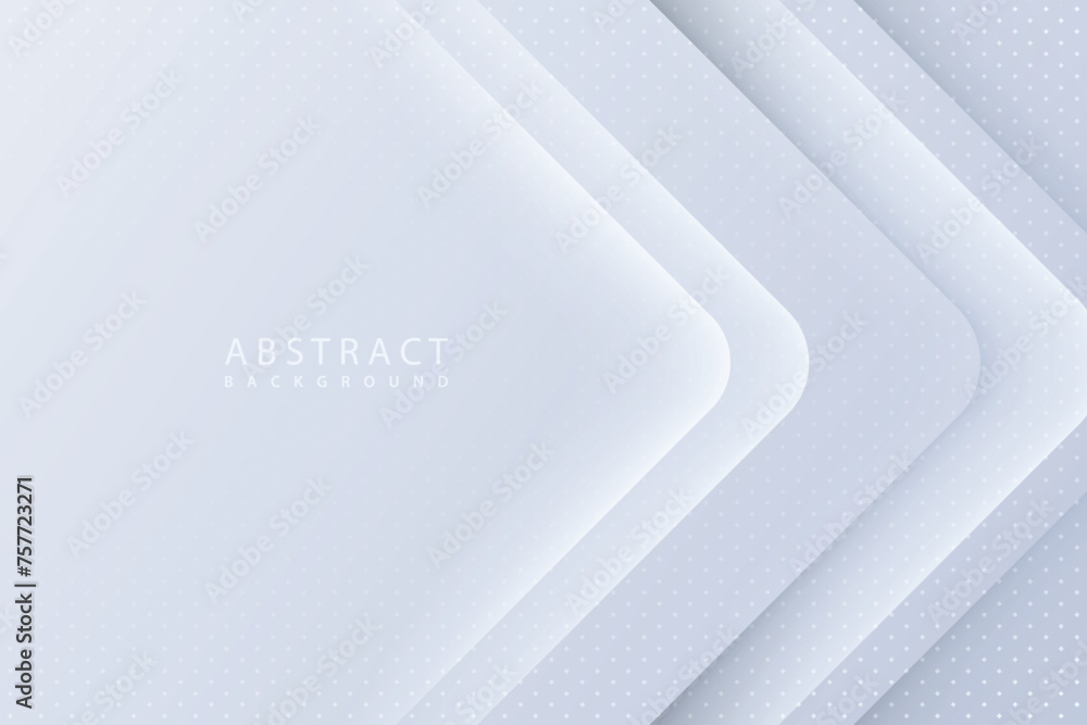 gray abstract background of realistic 3D lines and modern transparent spots