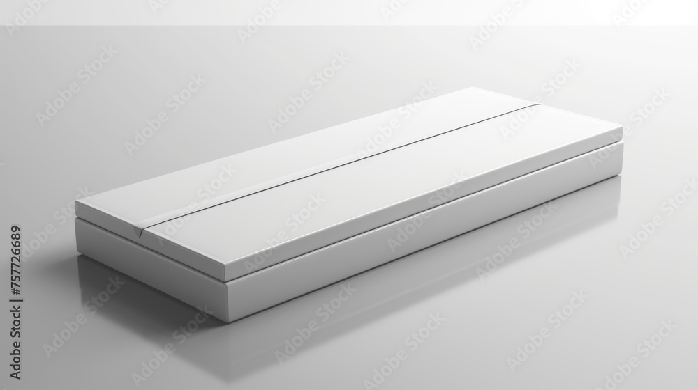 White box with white border White box with white border