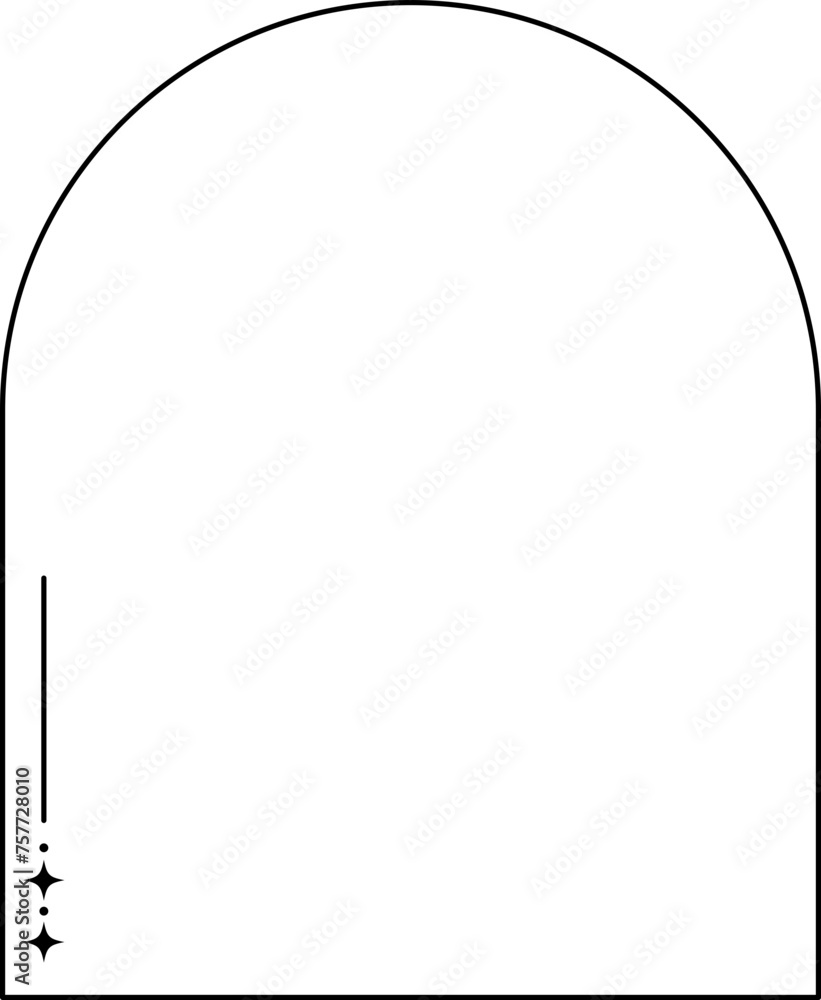 Monoline Arch Frame Monoline Arch Frame