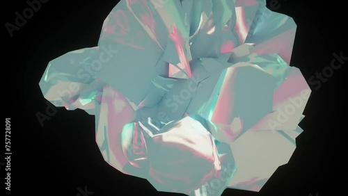 Organic Structure Abstract Digital Rendering