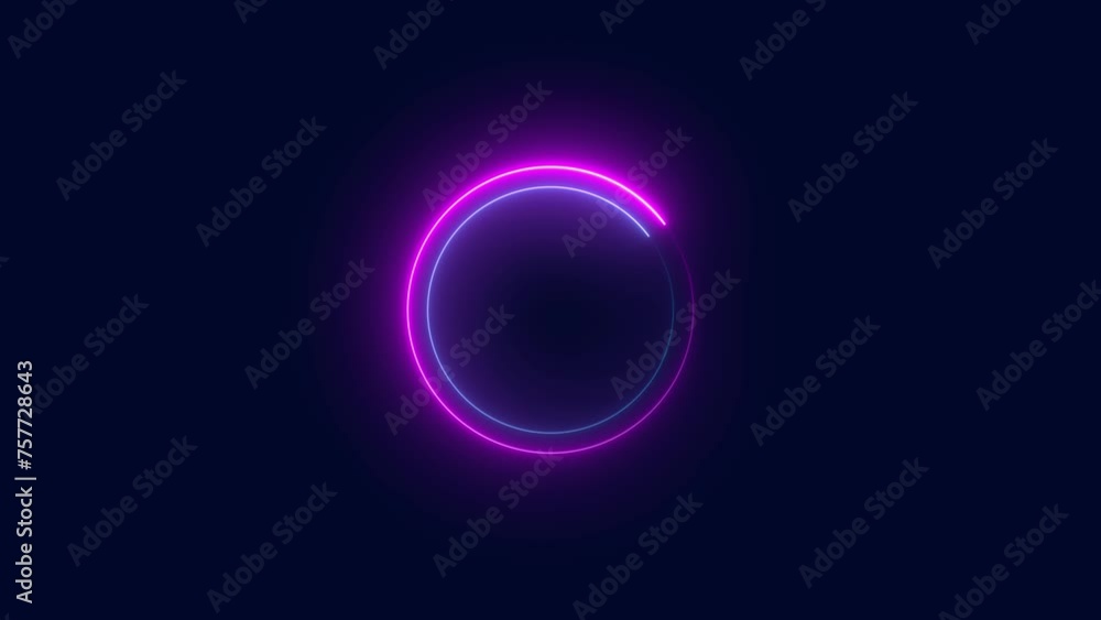 abstract circle saber light frame animation abstract circle saber light frame animation