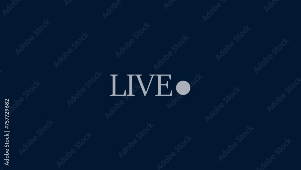 Live Stream sign. Red symbol, button of live streaming Live Stream sign. Red symbol, button of live streaming