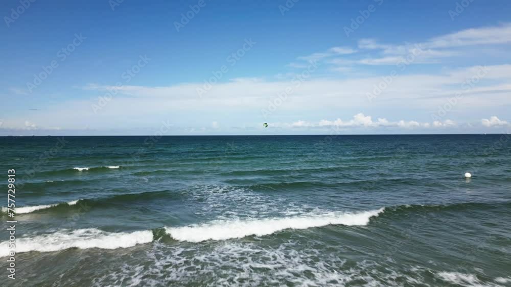 waves in the sea, sailing in the sea, sea view, baltic sea, warnemünde, drone waves in the sea, sailing in the sea, sea view, baltic sea, warnemünde, drone