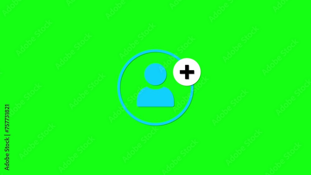 Add user icon, Follow icon