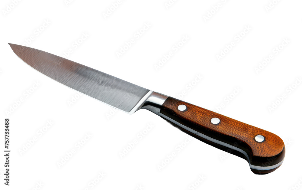 Knife of the Brown Hue isolated on transparent Background Knife of the Brown Hue isolated on transparent Background