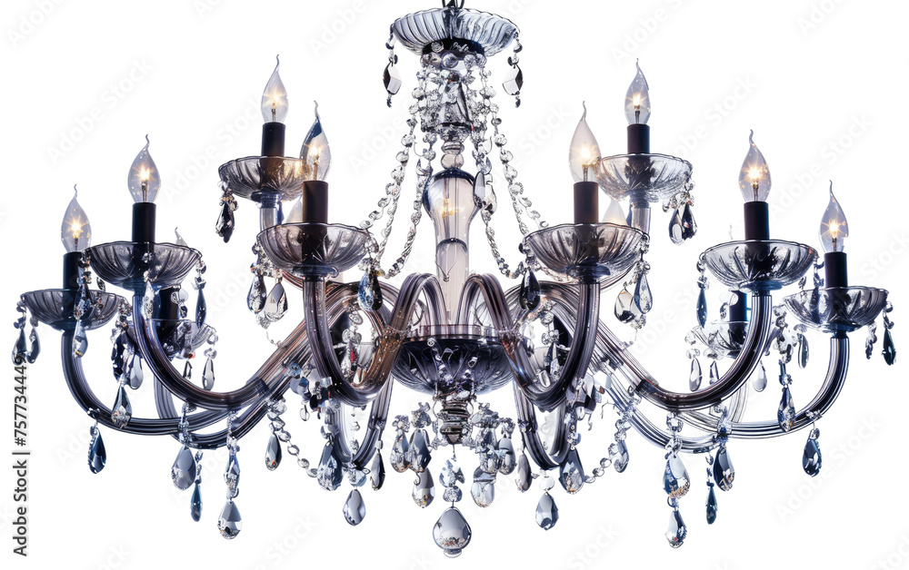 Retro Chandelier isolated on transparent Background Retro Chandelier isolated on transparent Background