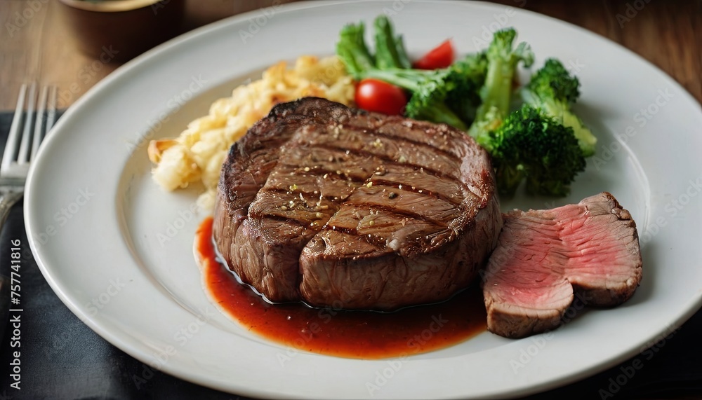 fillet steak of various roasts with spices and herbs beautifully arranged as on the cover fillet steak of various roasts with spices and herbs beautifully arranged as on the cover