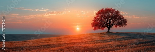 Beautiful Sky Sunrise Natural Background, Background Banner HD