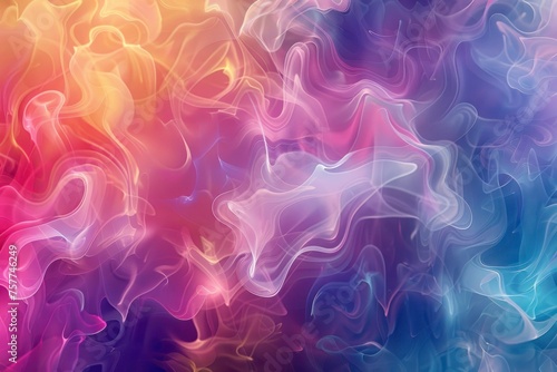 colorful abstract background - generative ai