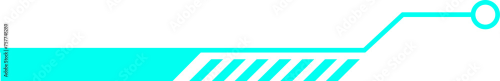 Futuristic tech frame decoration Futuristic tech frame decoration