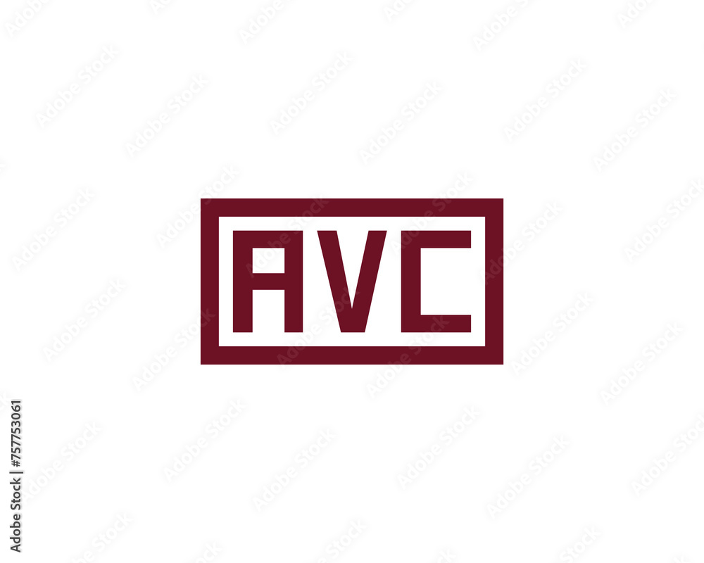 AVC logo design vector template AVC logo design vector template