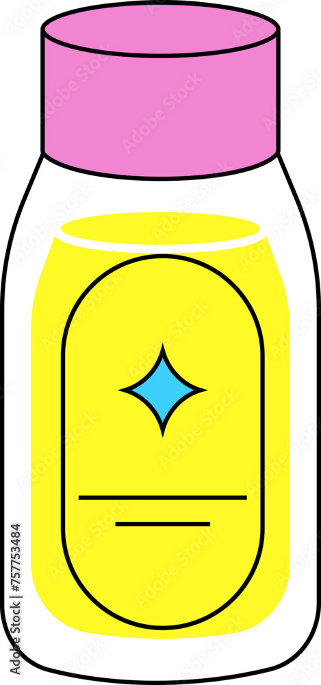 skincare bottle product cartoon illustration skincare bottle product cartoon illustration