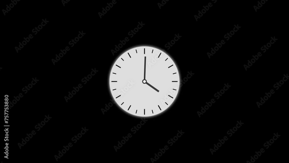 Abstract analog clock and countdown 24 hours day fast speed animation 4k video. Abstract analog clock and countdown 24 hours day fast speed animation 4k video.