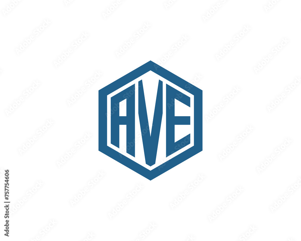 AVE logo design vector template AVE logo design vector template