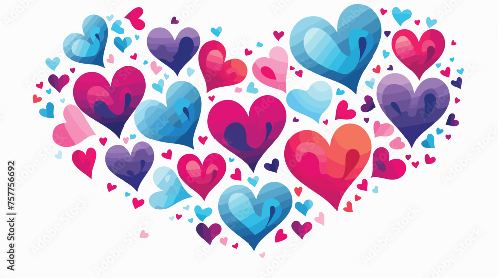 heart illustrations Love symbol  love symbol vector