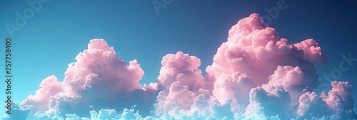 White Clouds Blue Sky Background, Background Banner HD