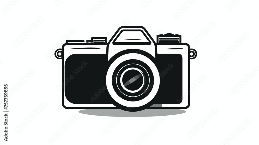 photo camera vector icon flat design best vector icon 