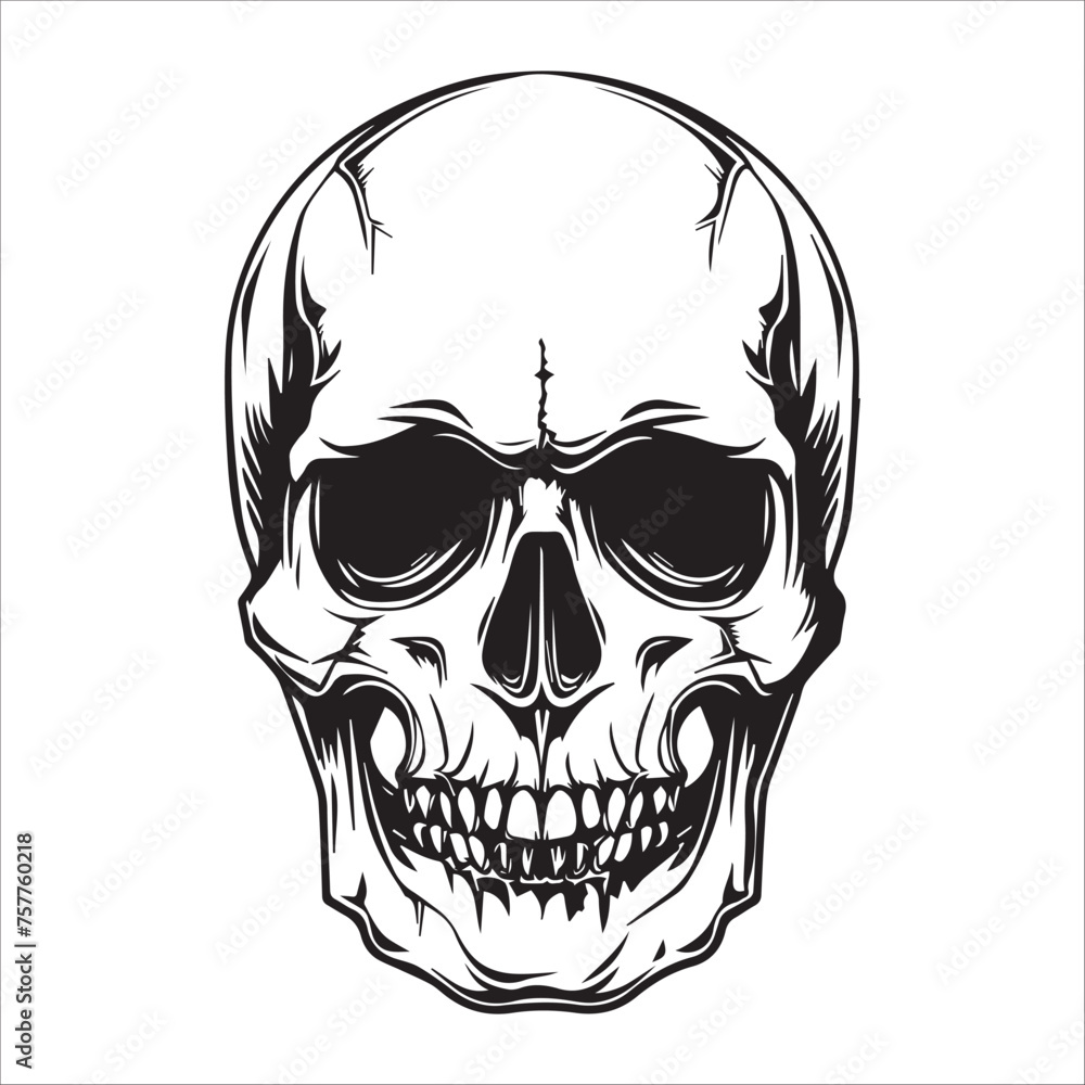 whimsical skull free vector whimsical skull free vector