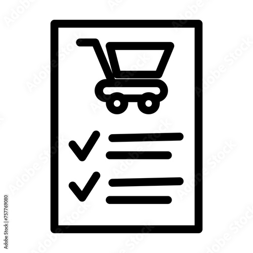 shopping list