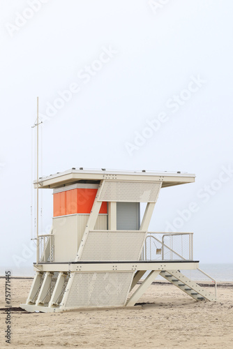 lifeguard station on the beach