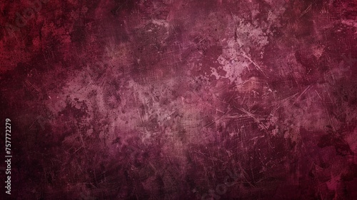 Textured Weathered Old Maroon Parchment Background