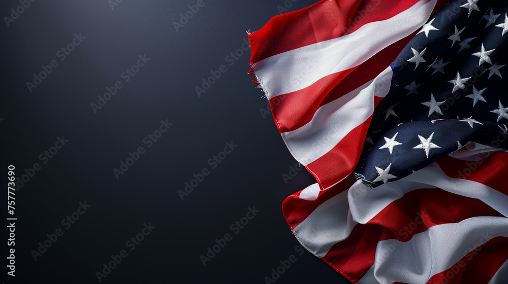 american flag wavin, American flag with copy space for memorial day, Independence day, USA flag, Wavy American Flag on dark grunge background - 4th of July, Memorial Day, Labor Day Background american flag wavin, American flag with copy space for memorial day, Independence day, USA flag, Wavy American Flag on dark grunge background - 4th of July, Memorial Day, Labor Day Background
