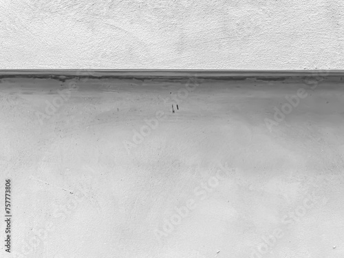 Abstract background of cement or concrete wall texture with horizontal line and gradient pattern.