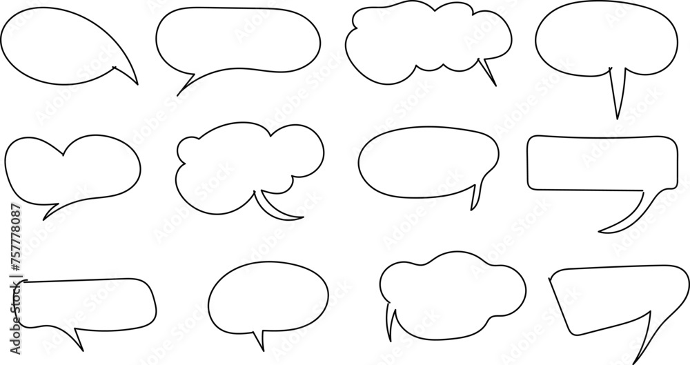 Fototapeta premium bubbles set