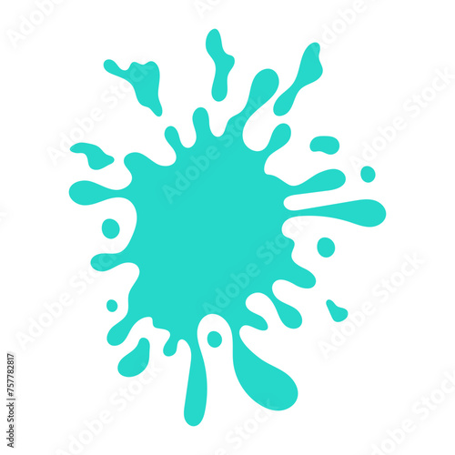 Ink Splash Shape