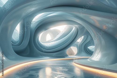 Spacious Room Filled With Windows