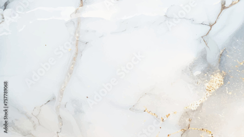 Minimalist marble canvas abstract painting background with gold texture. gold glitter with blueish tone marble texture 