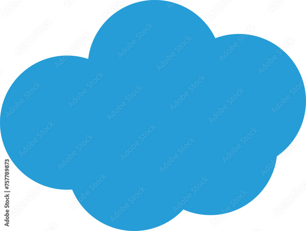 Trendy think bubble in flat style. Think bubble isolated on white background. Cloud line icon Vector. Trendy think bubble in flat style. Think bubble isolated on white background. Cloud line icon Vector.