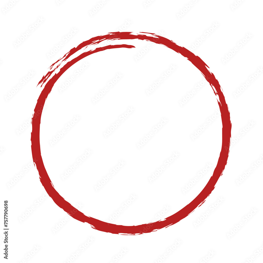 Red Circle Brush Red Circle Brush