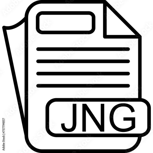 JNG File Format Icon photo