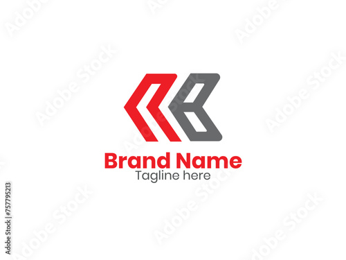 Wallpaper Mural NB Letter Initial Logo Design Template Vector Illustration .
 Torontodigital.ca