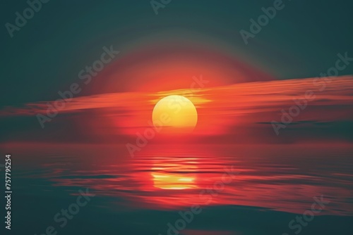 picture of the yellow sun,global warming concept © Наталья Добровольска