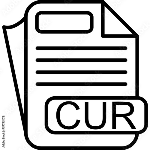 CUR File Format Icon