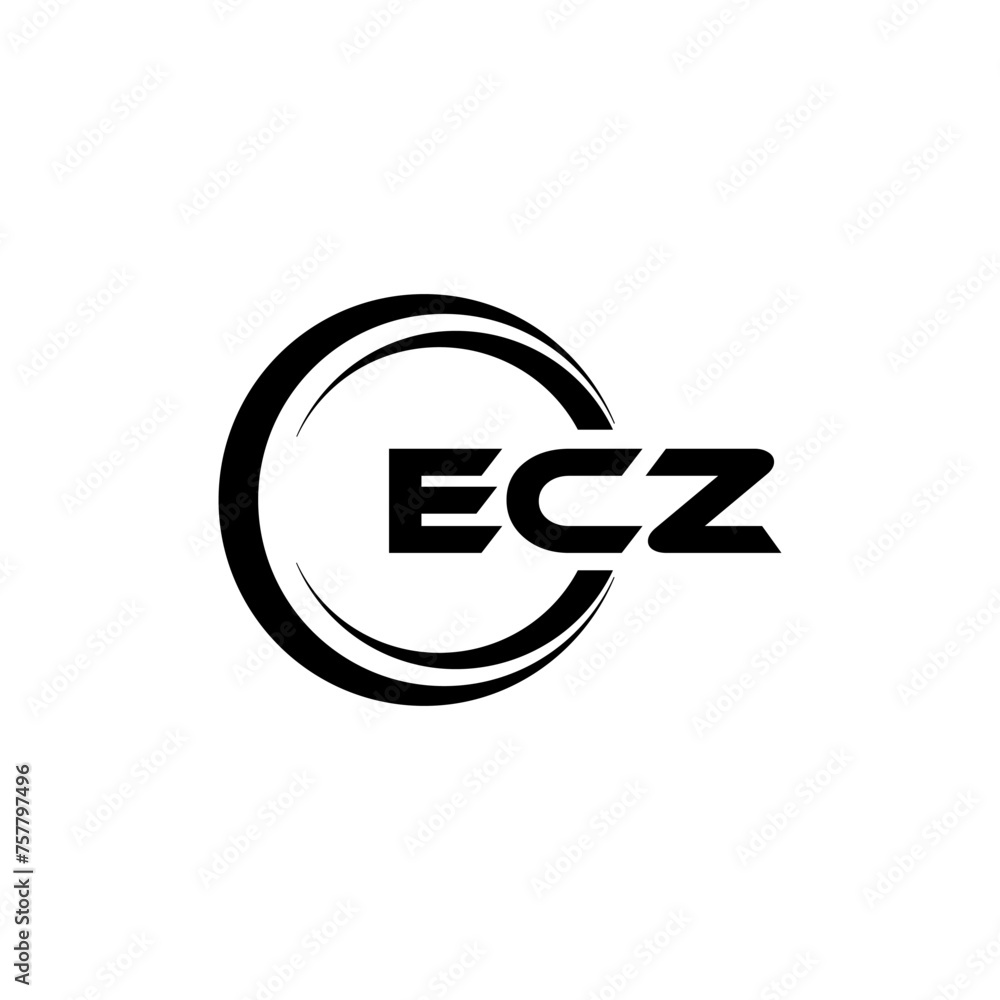 ECZ letter logo design in illustration. Vector logo, calligraphy designs for logo, Poster, Invitation, etc. ECZ letter logo design in illustration. Vector logo, calligraphy designs for logo, Poster, Invitation, etc.
