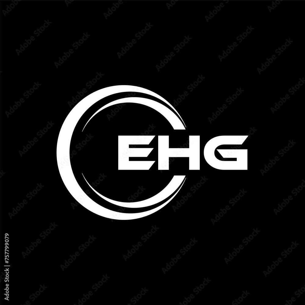 EHG letter logo design in illustration. Vector logo, calligraphy designs for logo, Poster, Invitation, etc. EHG letter logo design in illustration. Vector logo, calligraphy designs for logo, Poster, Invitation, etc.