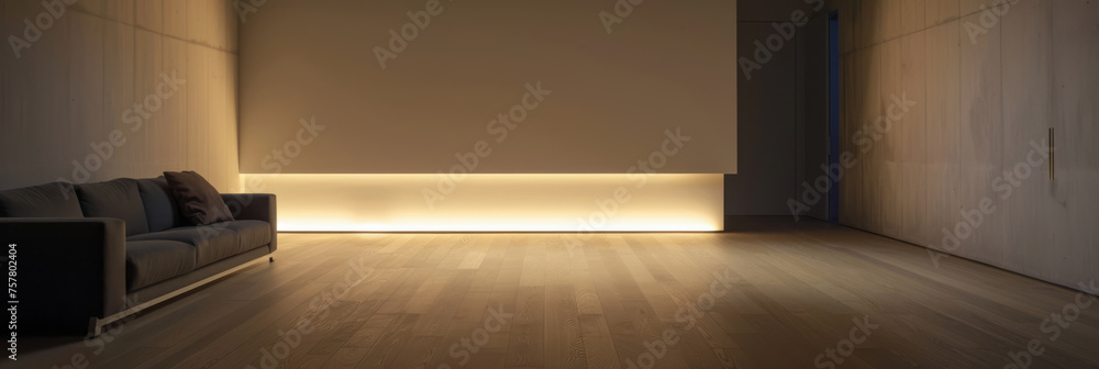 Elegant home design with minimalist decor. Sophisticated modern interiors composition Elegant home design with minimalist decor. Sophisticated modern interiors composition