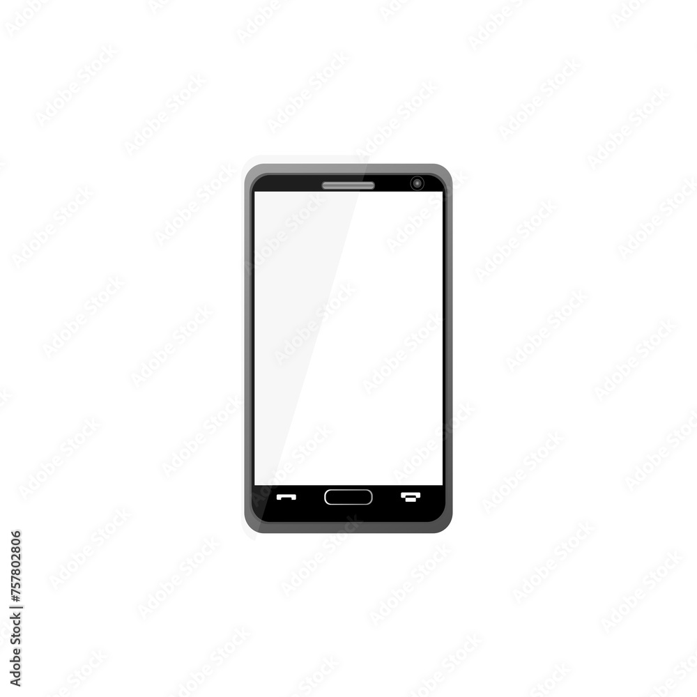 Cell phone icon isolated on transparent background Cell phone icon isolated on transparent background