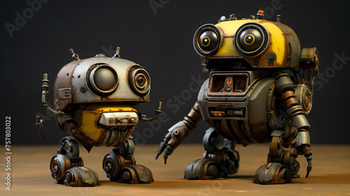 Sentient robot companions robots © levit