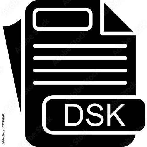 DSK File Format Icon photo