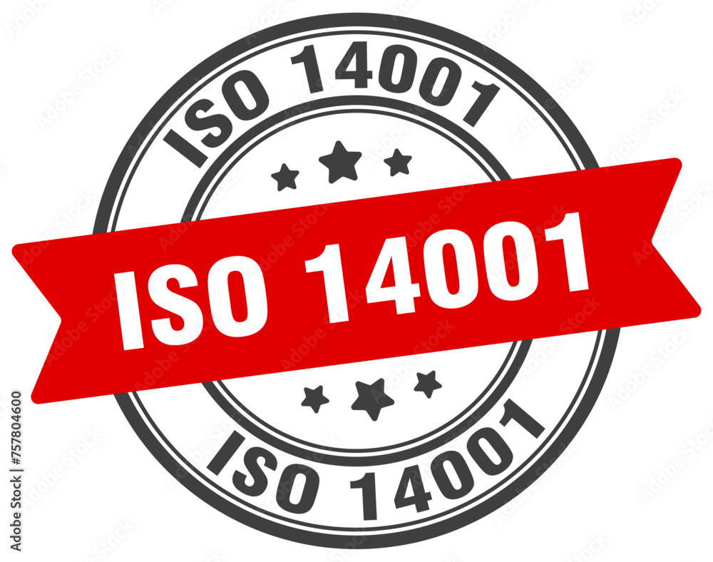 iso 14001 stamp. iso 14001 label on transparent background. round sign iso 14001 stamp. iso 14001 label on transparent background. round sign